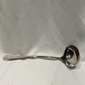 Antique Vintage Leonard Silverplate Punch Or Soup Ladle Estate Find